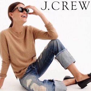 J.Crew Merino Wool Tan Sweater